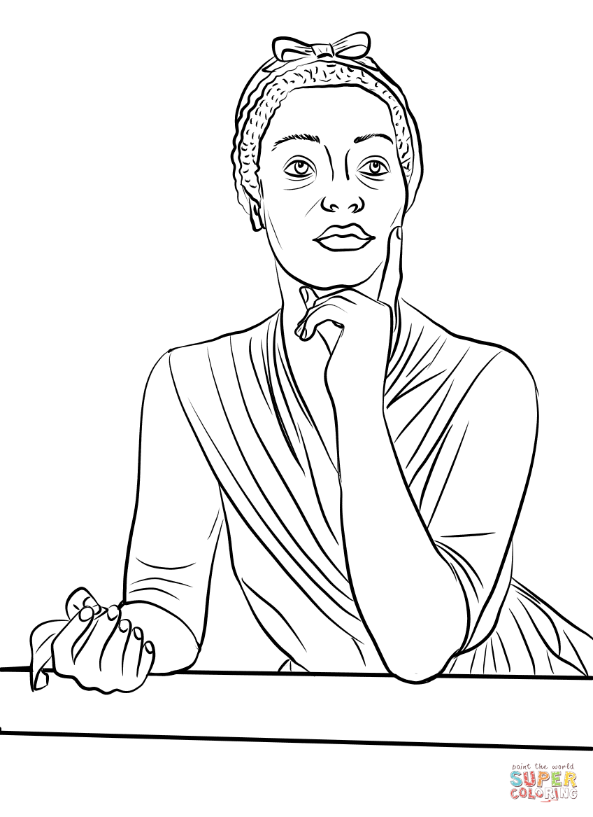 Full Mary Mcleod Bethune Free Coloring Pages B 848x1167 Full Mary Mcleod Bethune Free Coloring Pages B