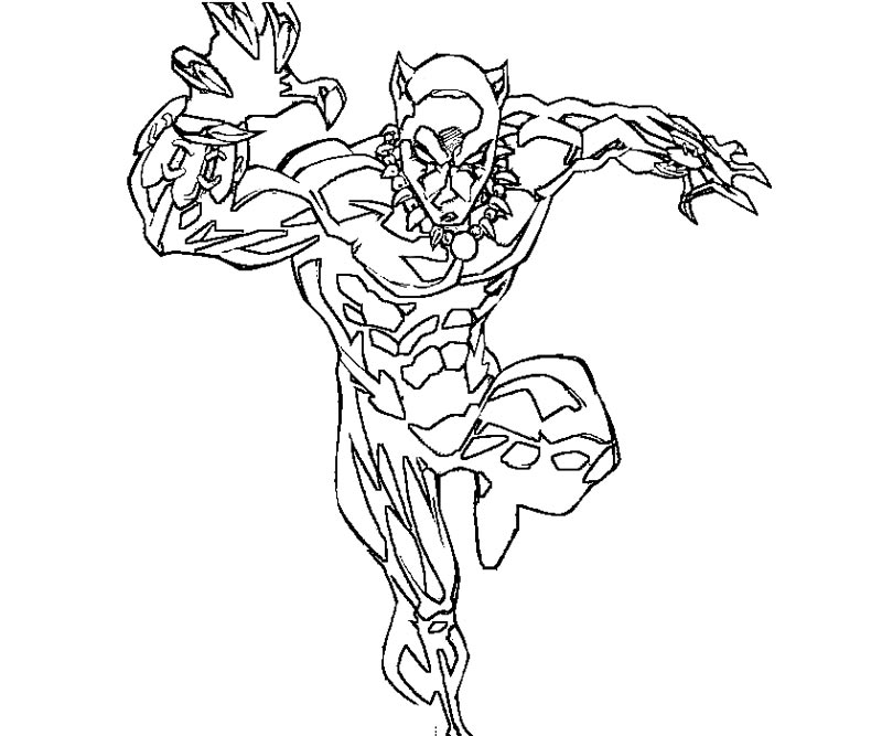Httpcolorings.colack Panther Coloring Pages 800x667 Httpcolorings.colack Panther Coloring Pages