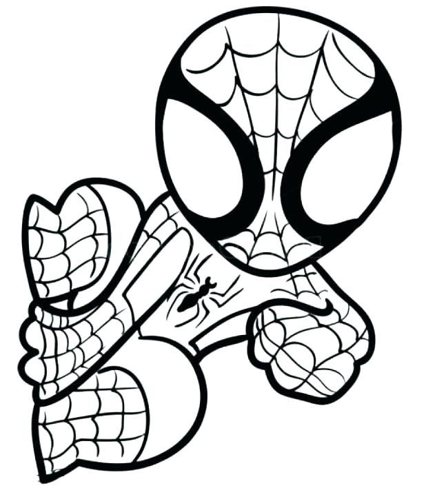 618x708 Black Spiderman Coloring Pages Re Colouring Pertaining To Free