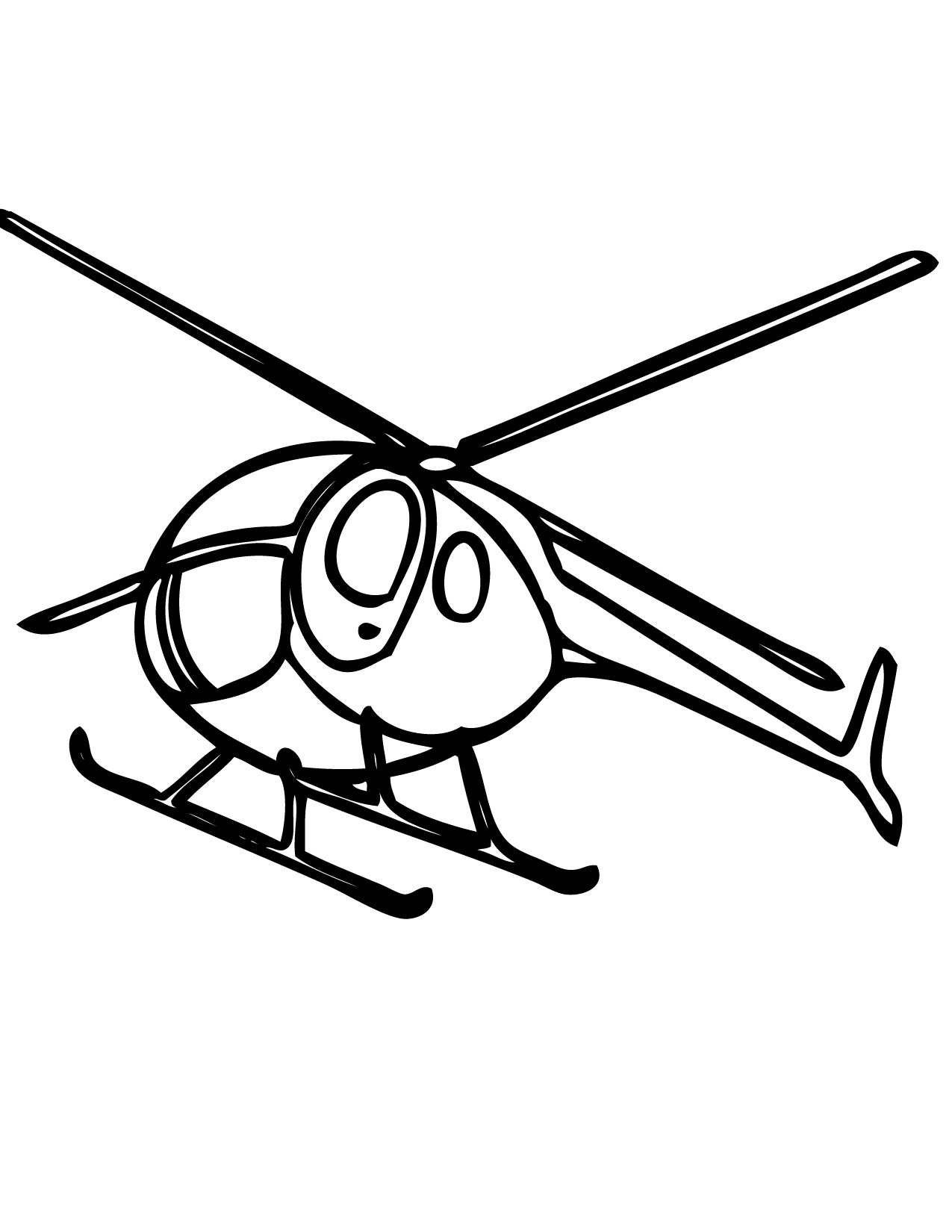 Helicopter Coloring Pages 19 1275x1650 Helicopter Coloring Pages 19