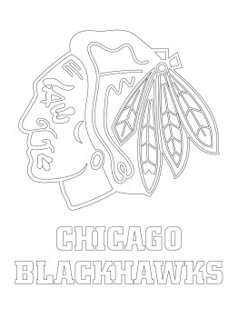 Blackhawks Coloring Pages