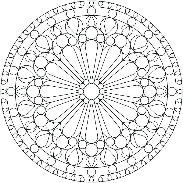 Geometric Color Pages 600x600 Geometric Color Pages