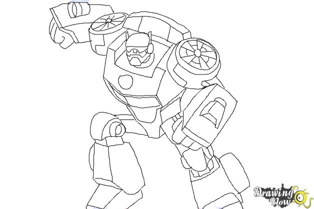 Crafty Rescue Bots Printable Coloring Pages How To Draw Chase 628x418 Crafty Rescue Bots Printable Coloring Pages How To Draw Chase