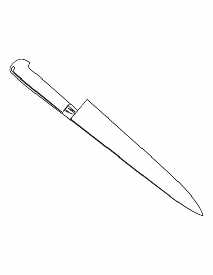 Free Knife Coloring Pages 420x543 Free Knife Coloring Pages