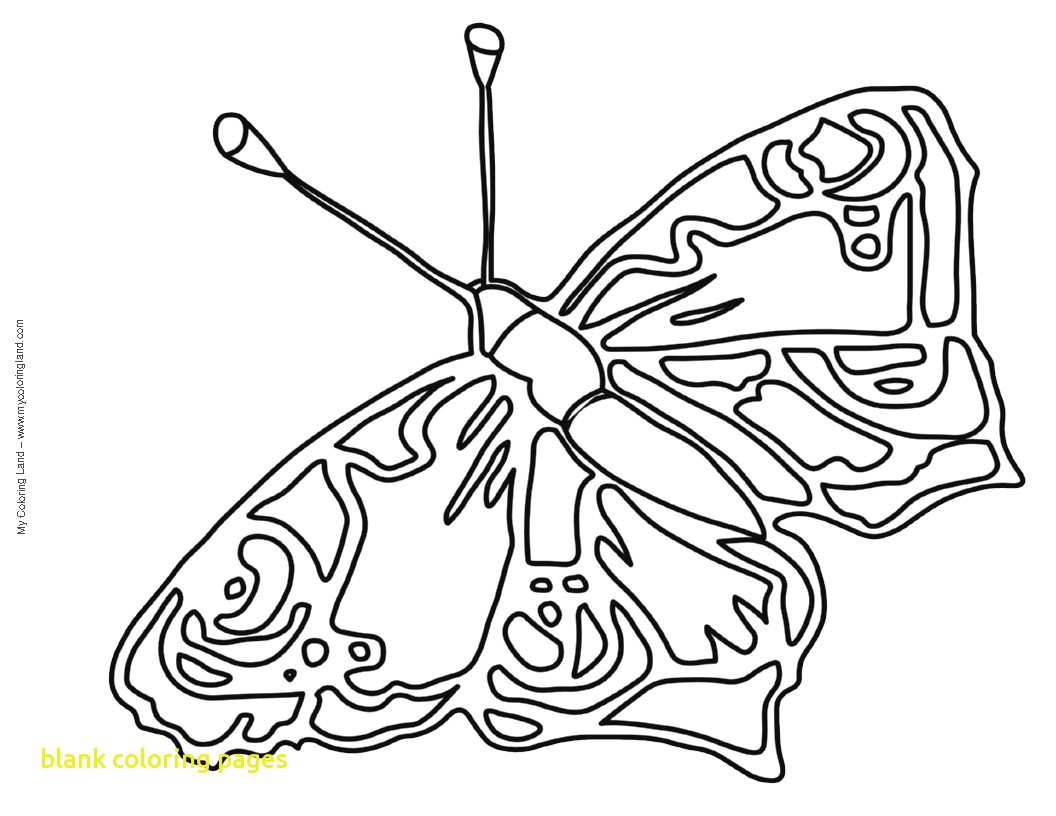 1056x816 Blank Coloring Pages With Butterfly Coloring Pages Butterfly