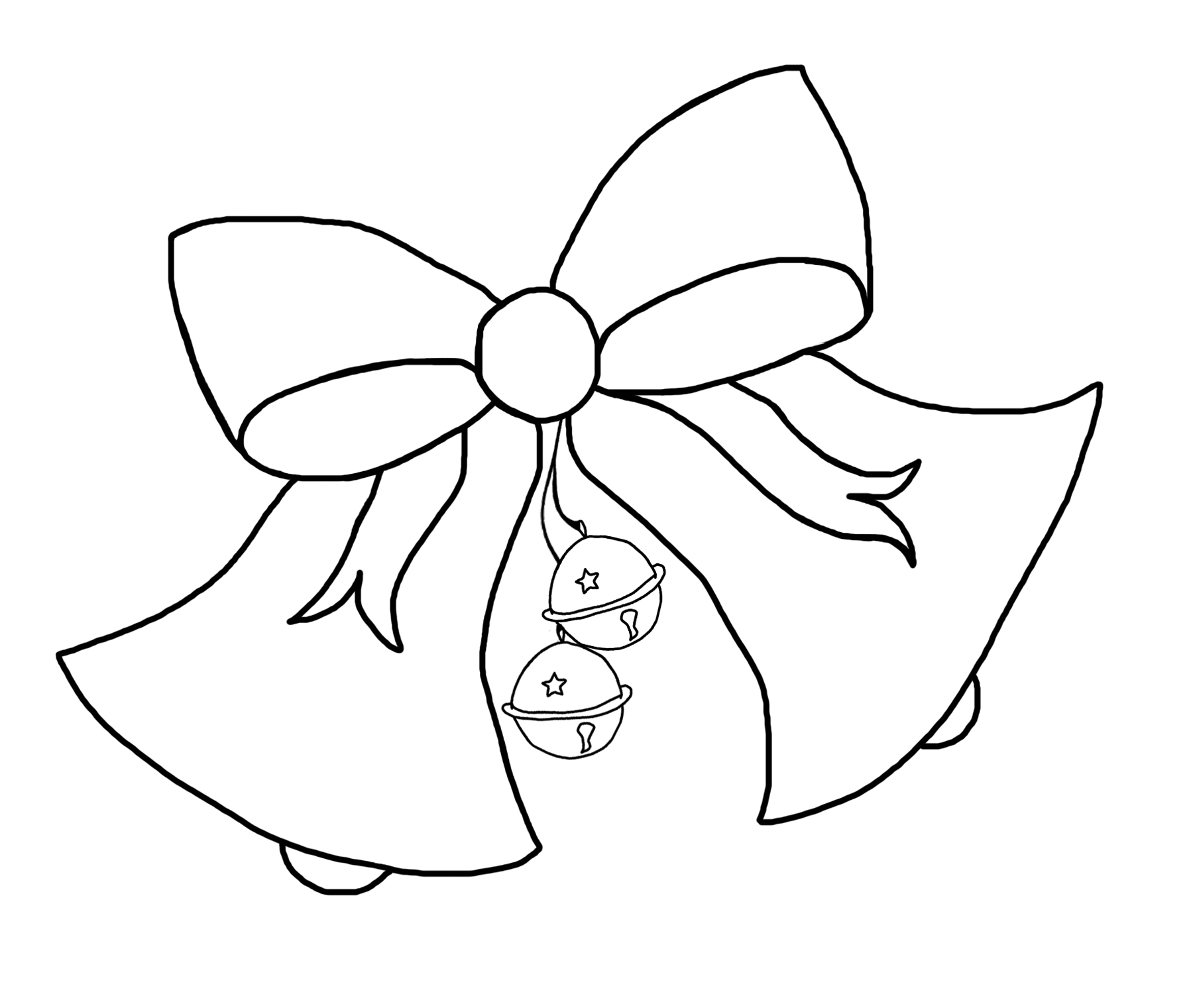 Bow Coloring Pages For Christmas 1800x1521 Bow Coloring Pages For Christmas