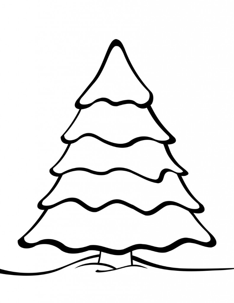 Christmas Coloring Pages Tree 5 Page Printable 791x1024 Christmas Coloring Pages Tree 5 Page Printable