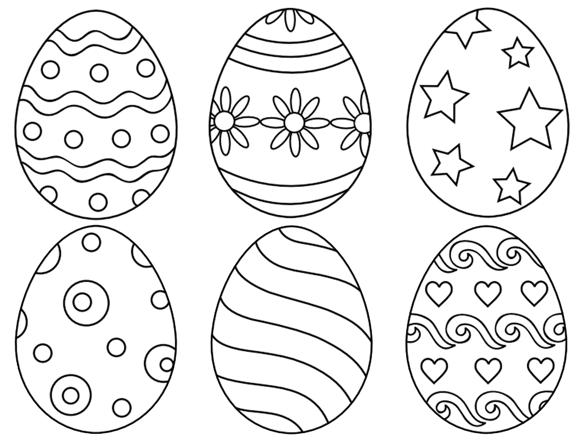 217 Free Printable Easter Egg Coloring Pages With Bunny Mix Up 2000x1500 217 Free Printable Easter Egg Coloring Pages With Bunny Mix Up