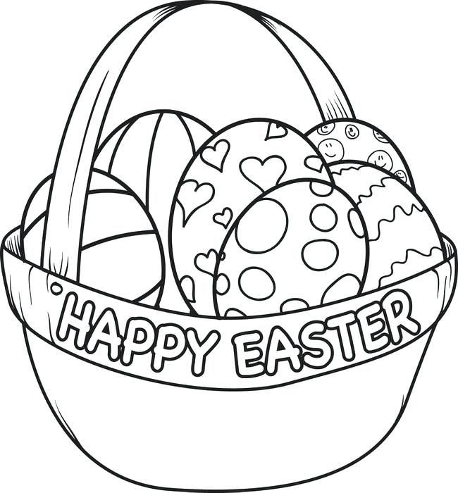 Coloring Page Easter Egg 650x700 Coloring Page Easter Egg