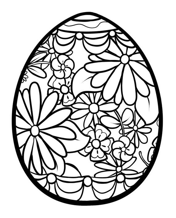 Easter Egg Coloring Pages Mandala Coloring, Easter And Mandala 570x706 Easter Egg Coloring Pages Mandala Coloring, Easter And Mandala