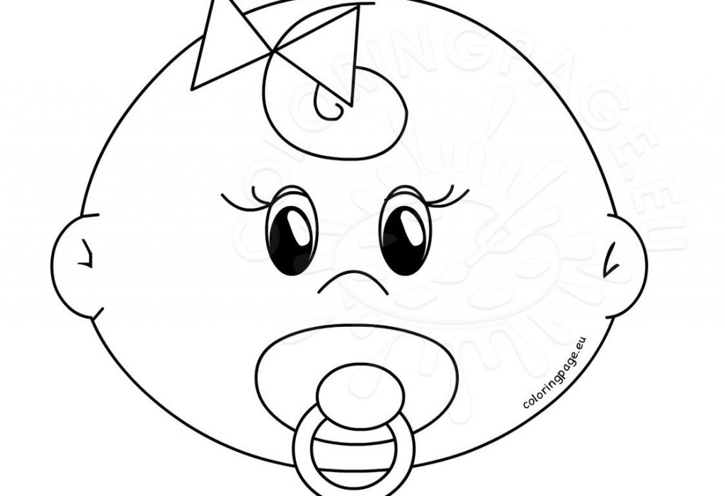 Blank Face Coloring Page 1024x701 Blank Face Coloring Page