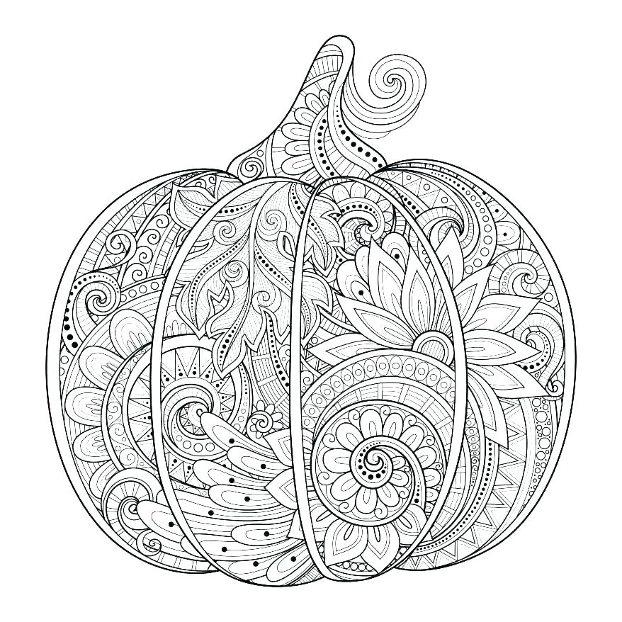 Blank Pumpkin Coloring Pages at GetColorings.com | Free printable ...