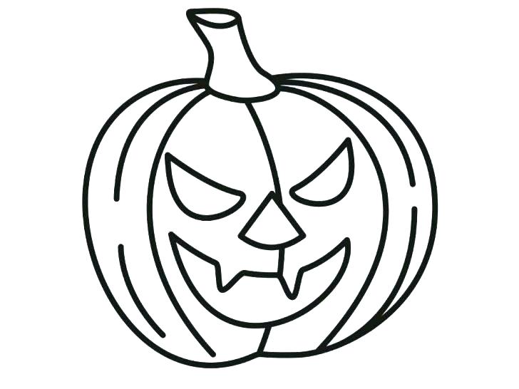 728x546 Blank Pumpkin Coloring Pages