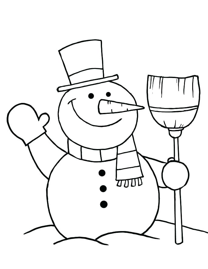 685x886 Printable Snowman Coloring Pages Snowman Coloring Pages Snowman