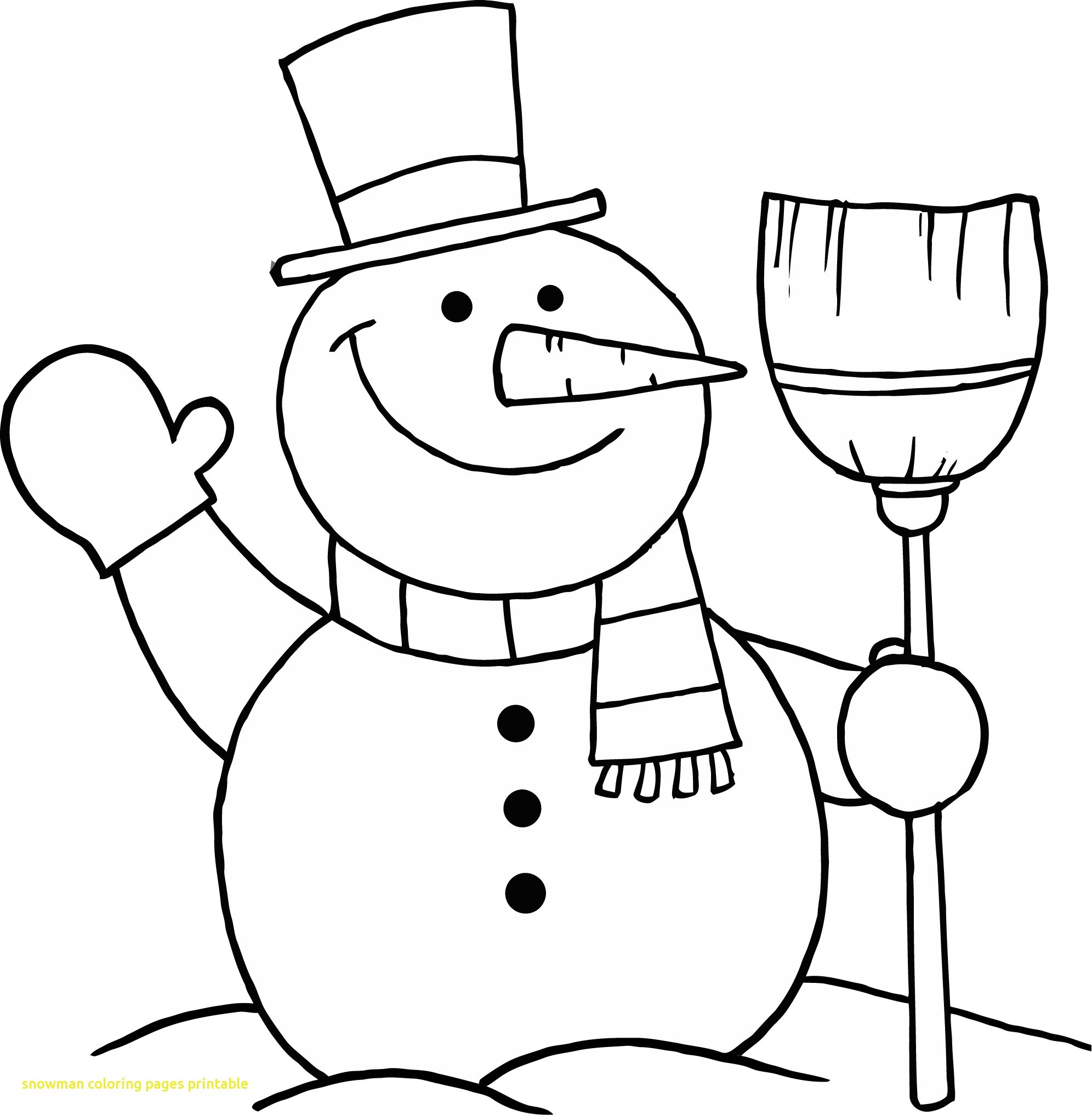 1992x2034 Snowman Coloring Page Freecolorngpages.co