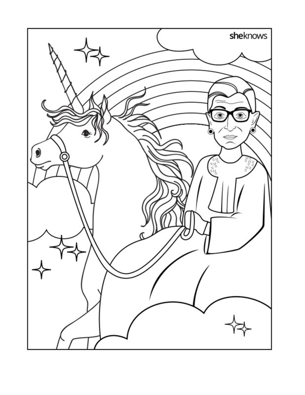 618x800 16 Fabulous, Famous Women Coloring Pages For Kids Women'S