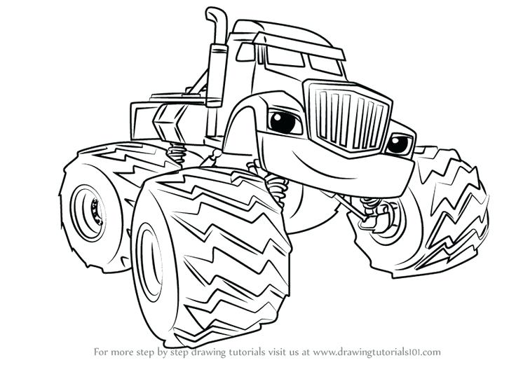 736x521 Home Improvement. Blaze And The Monster Machines Coloring Pages