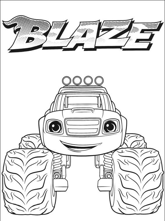 567x759 Top 31 Blaze And The Monster Machines Coloring Pages