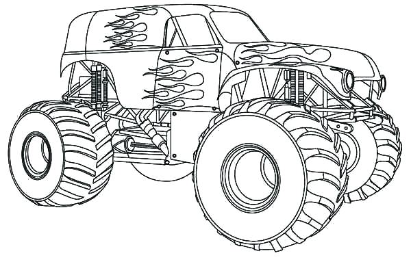 Blaze Monster Truck Coloring Pages at GetColorings.com | Free printable ...