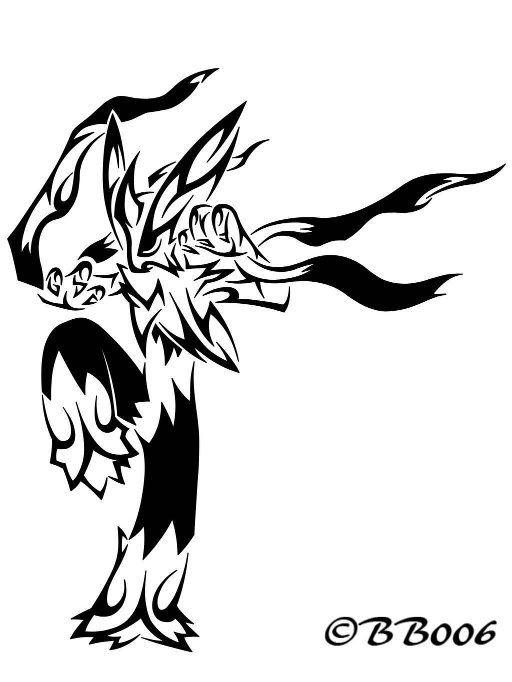 Blaziken Coloring Page