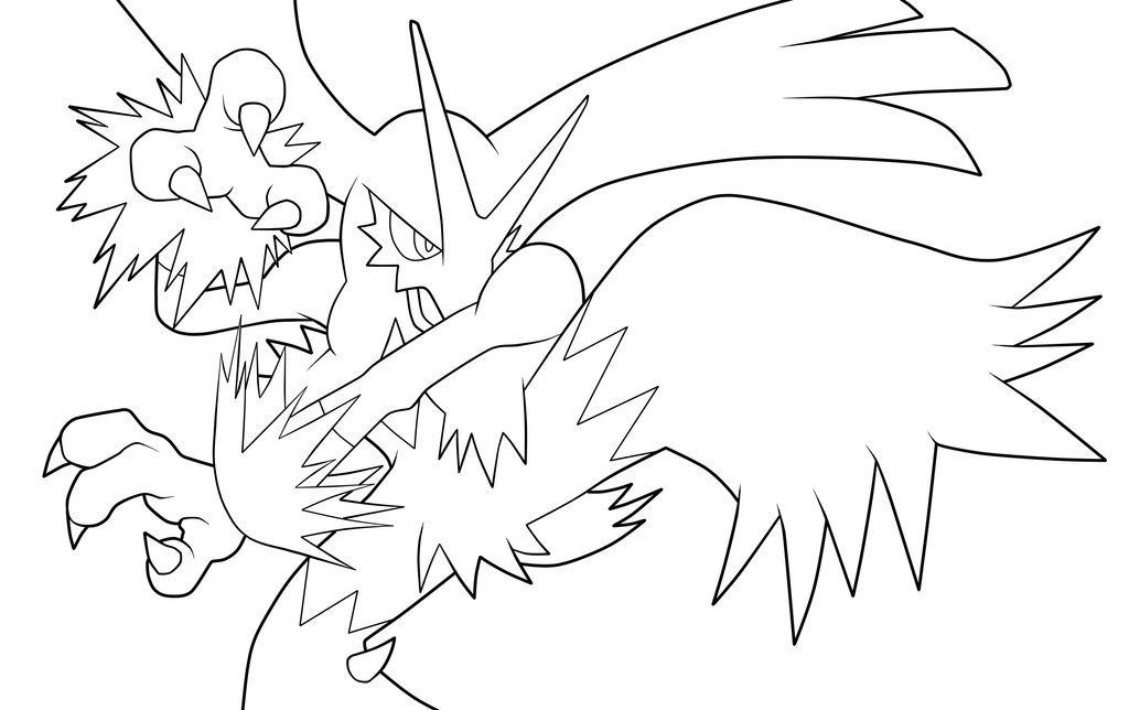 Blaziken Coloring Coloring Pages