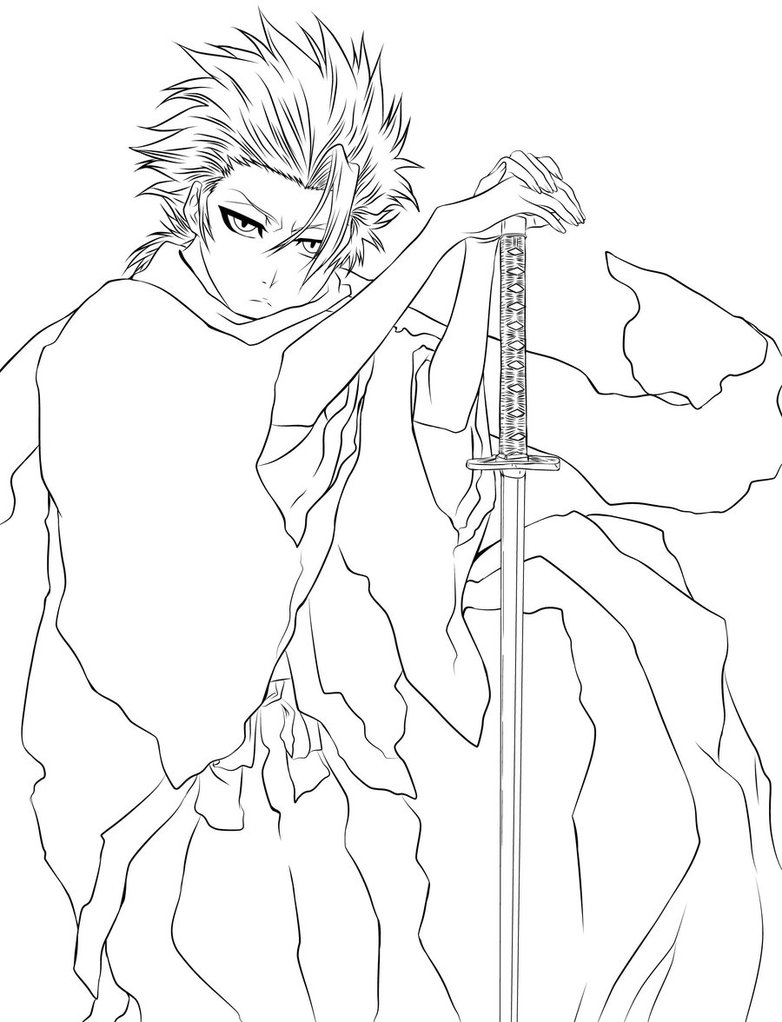 782x1022 Bleach Coloring Pages Read High Quality Bleach Manga