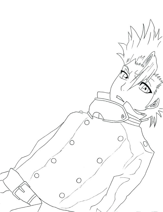 640x829 Bleach Color Pages Bleach Chapter Color Page Remix By On Bleach