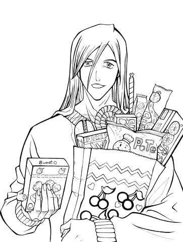 363x480 Best Bleach Coloring Pages Images On Bleach Coloring Who Want Some