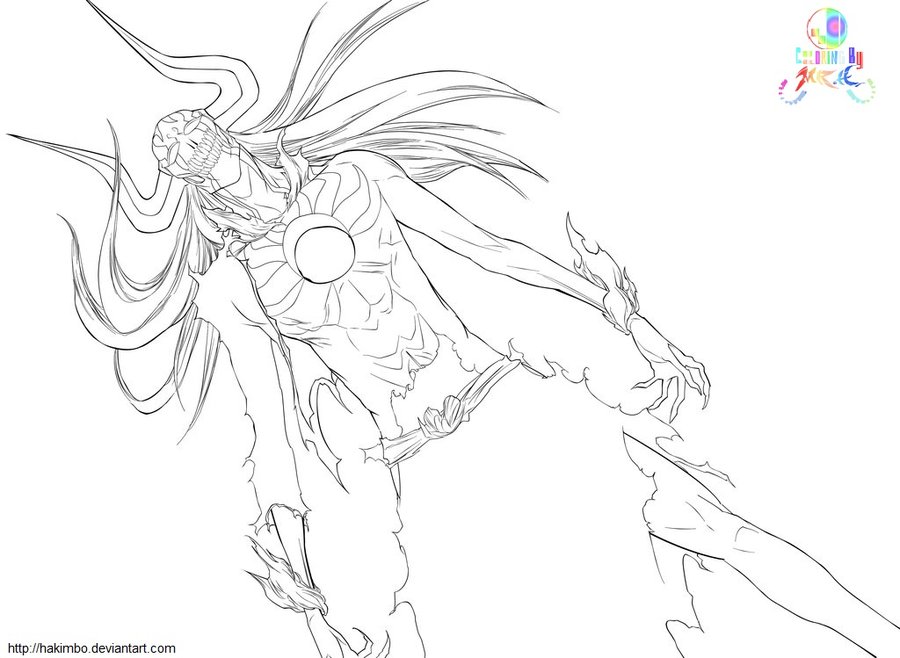 900x658 Bleach Color Page 15 Coloring Pages Of Bleach Print Color Craft