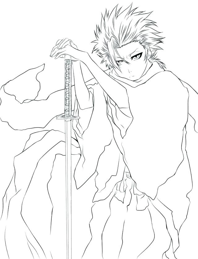 640x836 Bleach Coloring Pages Bleach Color Pages Bleach Coloring Pages How