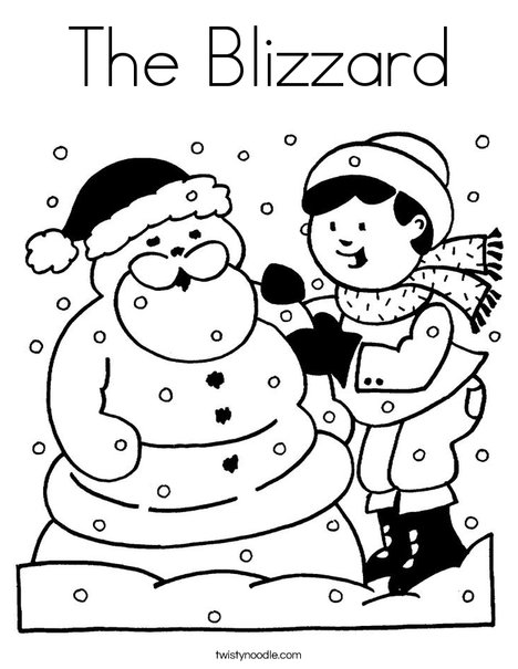 The Blizzard Coloring Page 468x605 The Blizzard Coloring Page