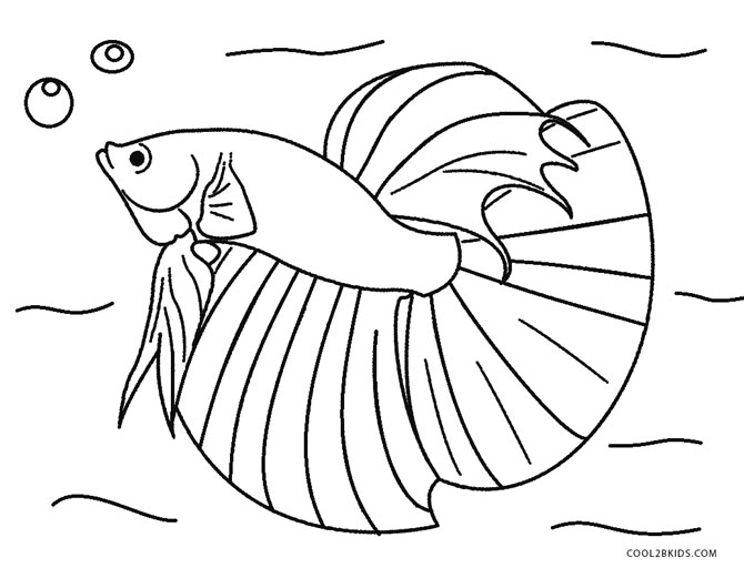 Saltwater Fish Coloring Pages 670x512 Saltwater Fish Coloring Pages