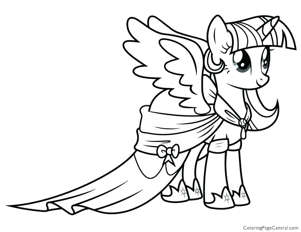 970x750 My Little Pony Apple Bloom Coloring Pages Twilight Sparkle