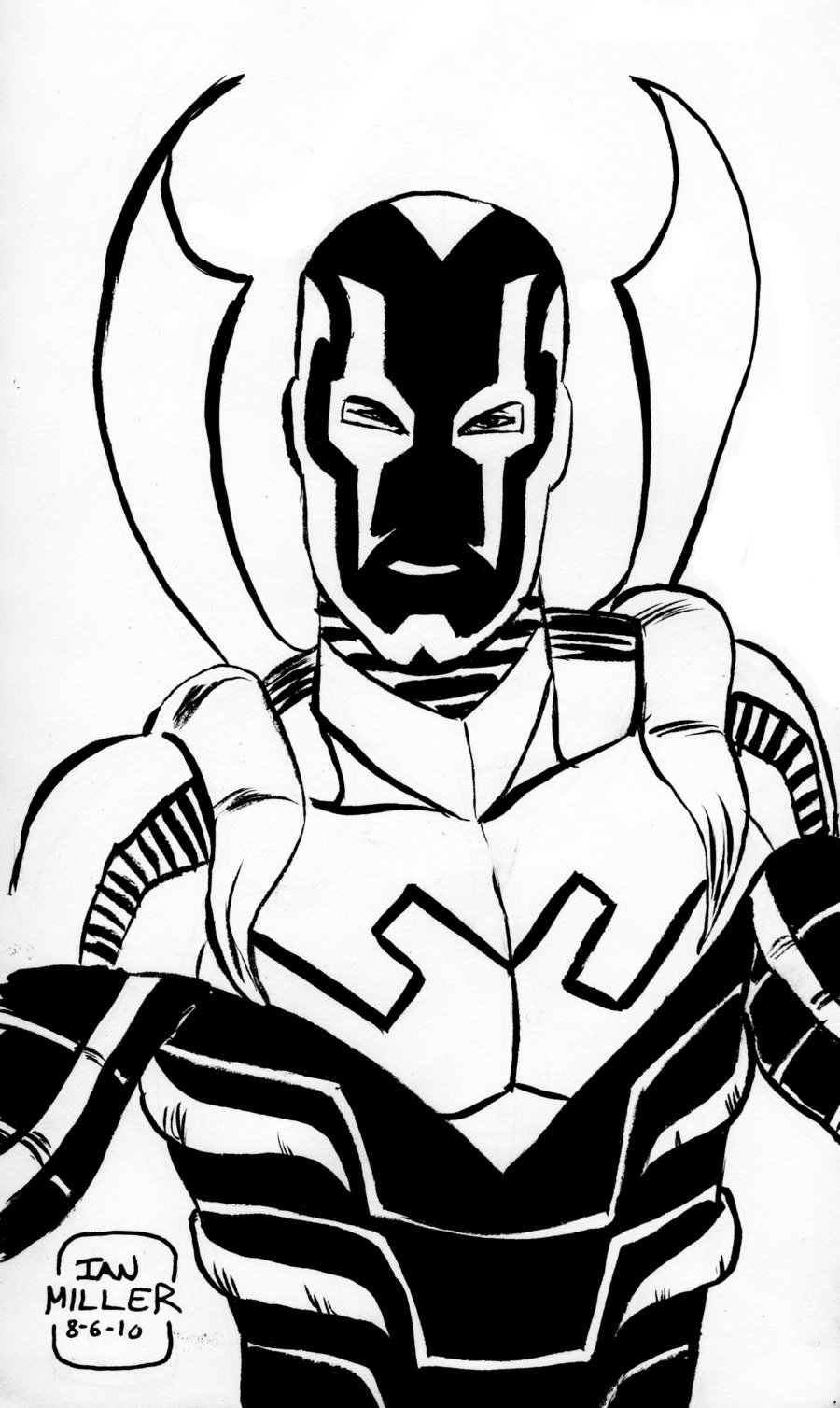 10 Blue Beetle Coloring Pages Printable: Unleash Your Inner Superhero