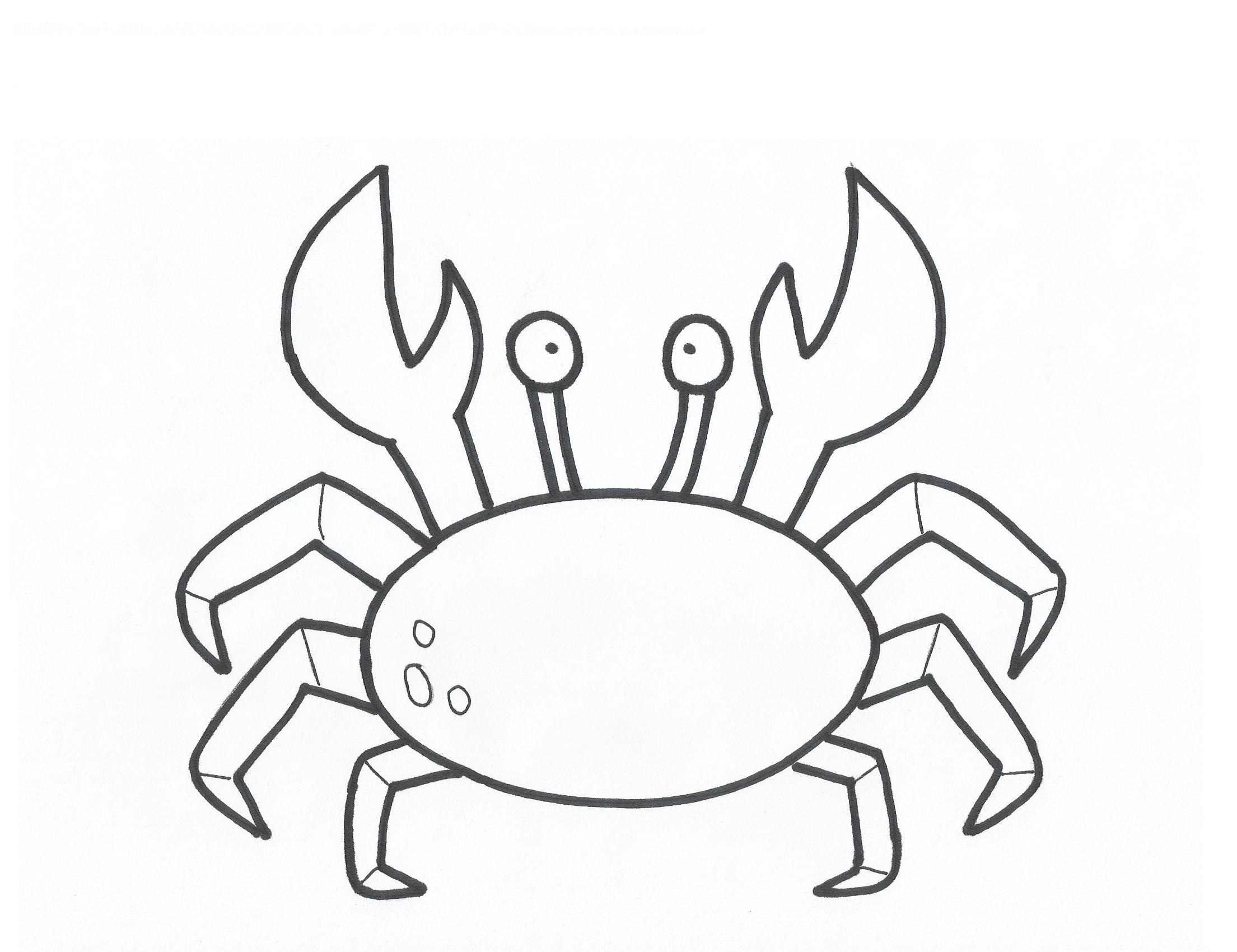 2209x1700 Crab Coloring Page Newyork