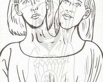 The Exorcist Reagan Adult Coloring Page Horror 340x270 The Exorcist Reagan Adult Coloring Page Horror