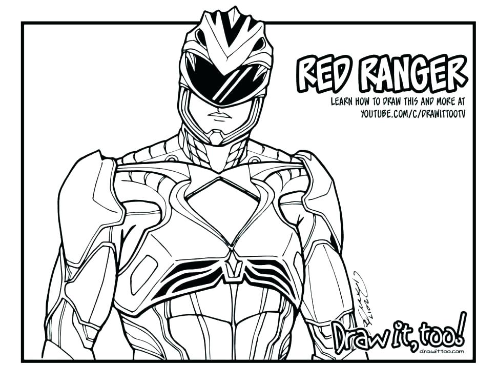 970x749 Power Ranger Coloring Pages Power Ranger Coloring Pages Robot