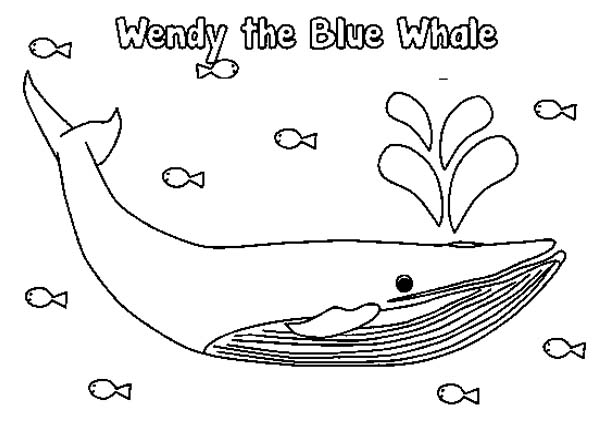 600x424 Wendy The Blue Whale Coloring Page