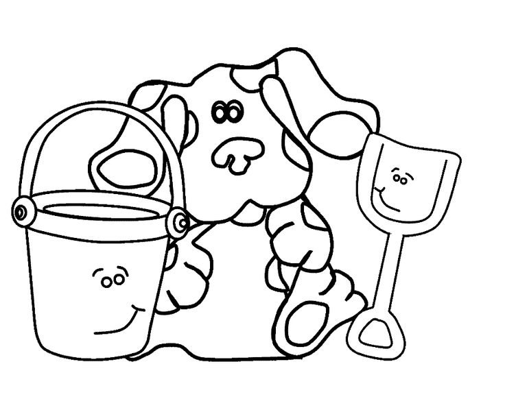 Blues Clues Coloring Pages