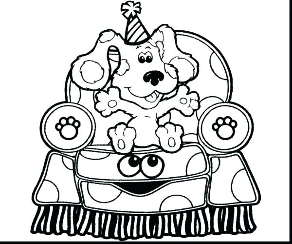 Blues Clues Coloring Page Medium Size Of Blues Clues Coloring 600x500 Blues Clues Coloring Page Medium Size Of Blues Clues Coloring