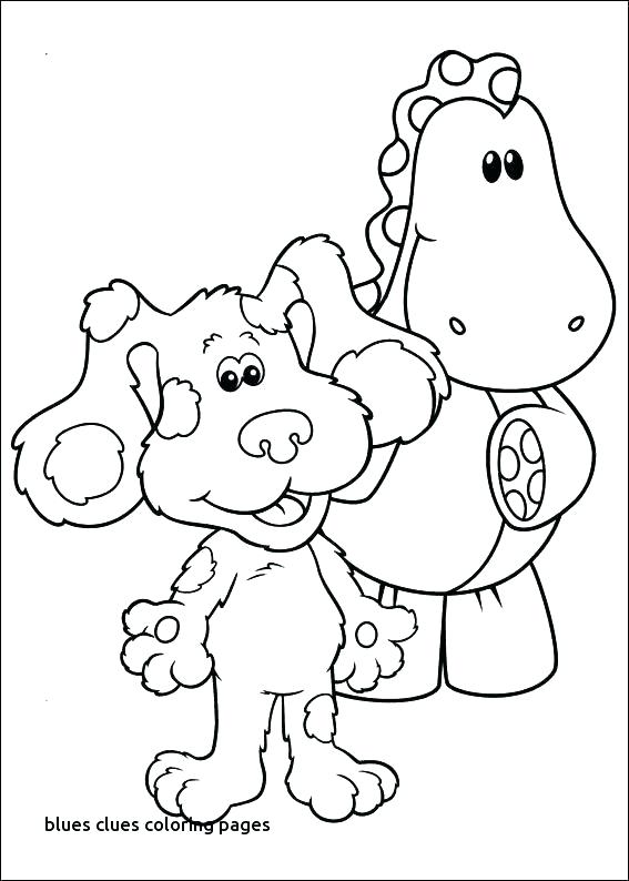 Blues Clues Coloring Pages Blues Clues Coloring Best Blue S Clues 567x794 Blues Clues Coloring Pages Blues Clues Coloring Best Blue S Clues