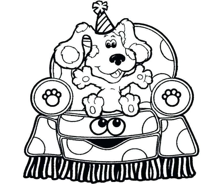 Blues Clues Coloring Pages Blues Clues Coloring Pages Sitting 863x719 Blues Clues Coloring Pages Blues Clues Coloring Pages Sitting