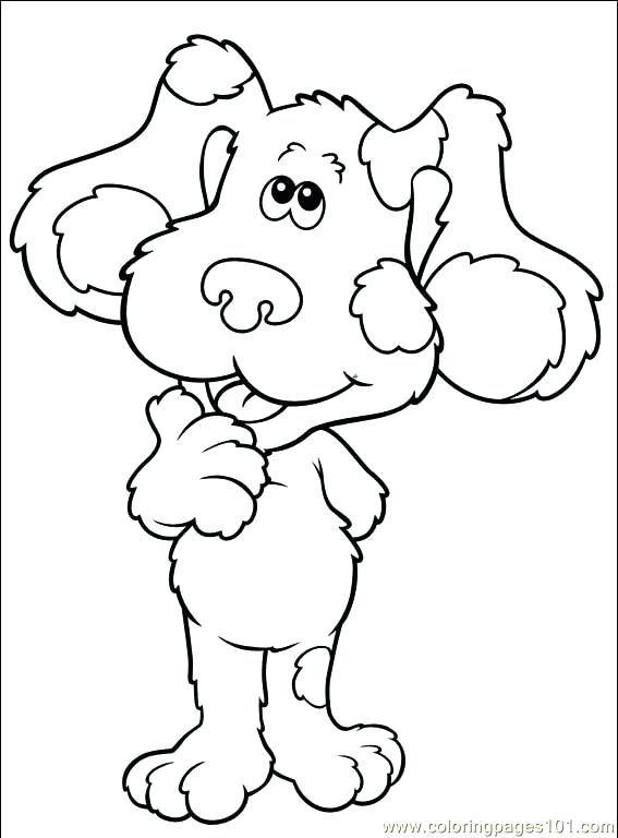 Blue Clues Coloring Pages Blue Clues Coloring Pages Blues Clues 567x768 Blue Clues Coloring Pages Blue Clues Coloring Pages Blues Clues