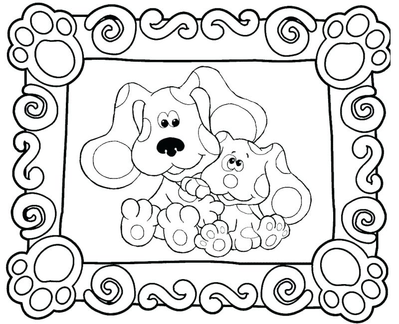 Blues Clues Coloring Pages To Print at GetColorings.com | Free ...