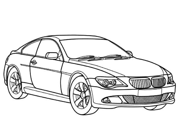 600x423 Bmw Car 6 Series Coloring Pages Best Place To Color