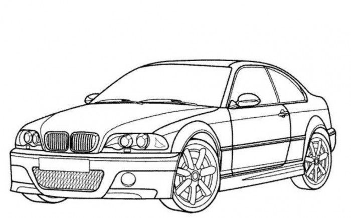 700x435 Bmw M3 Car Coloring Pages Printable Free Online Cars Coloring