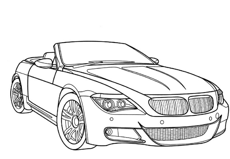 High Performance Bmw Car Coloring Pages 800x552 High Performance Bmw Car Coloring Pages