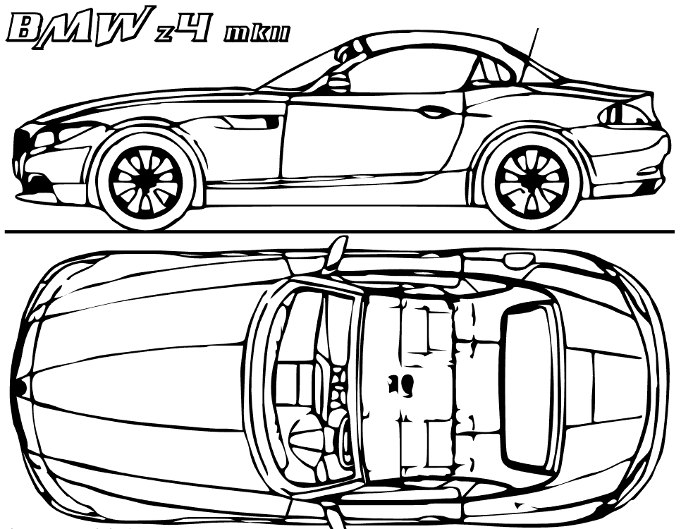 Bmw Concept Car Coloring Page Amp Coloring Book 966x750 Bmw Concept Car Coloring Page Amp Coloring Book
