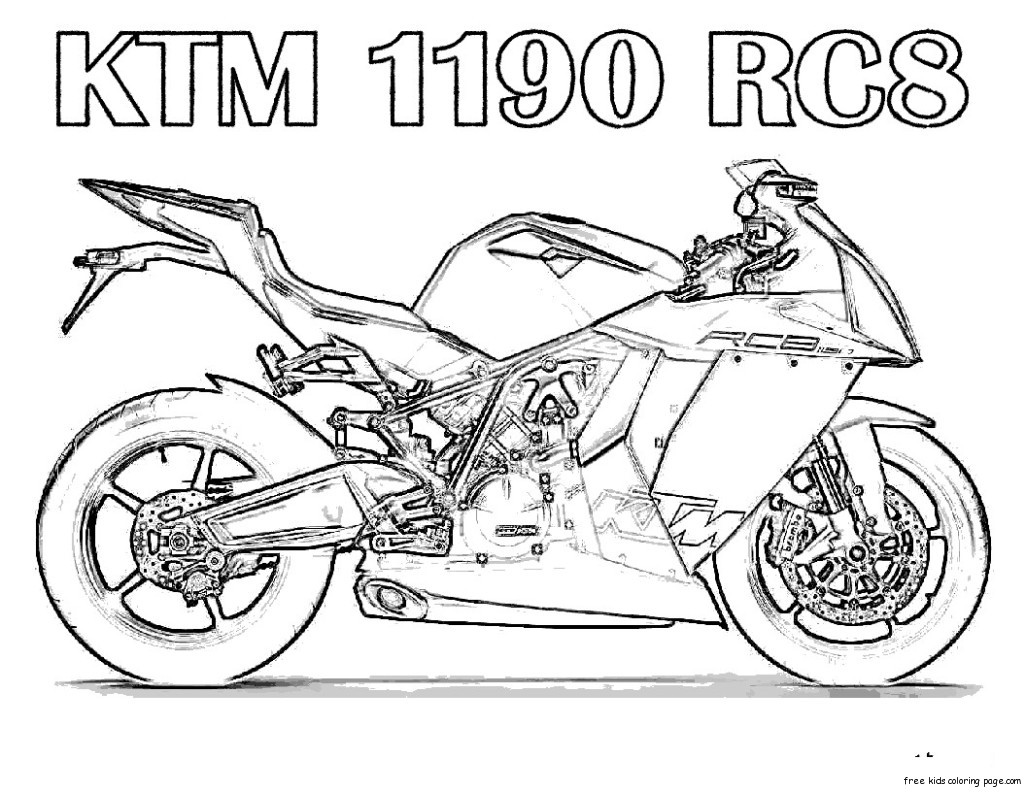 1026x792 Drawn Biker Ktm