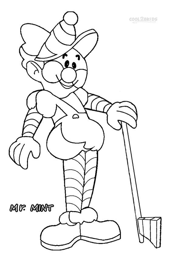 Mr Mint Candyland Coloring Pages School Svlc 570x850 Mr Mint Candyland Coloring Pages School Svlc